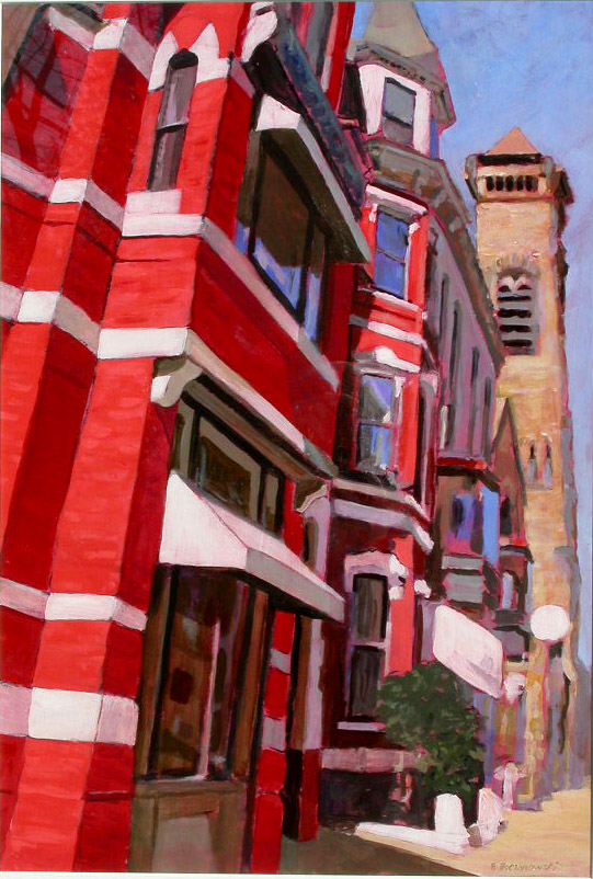 Along Newbury Street